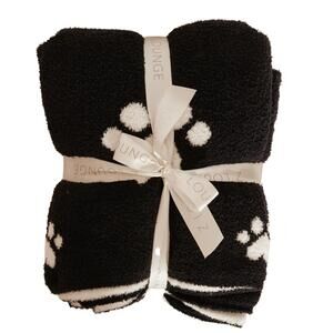 NEW Z SUPPLY plush paw blanket in vanilla ice